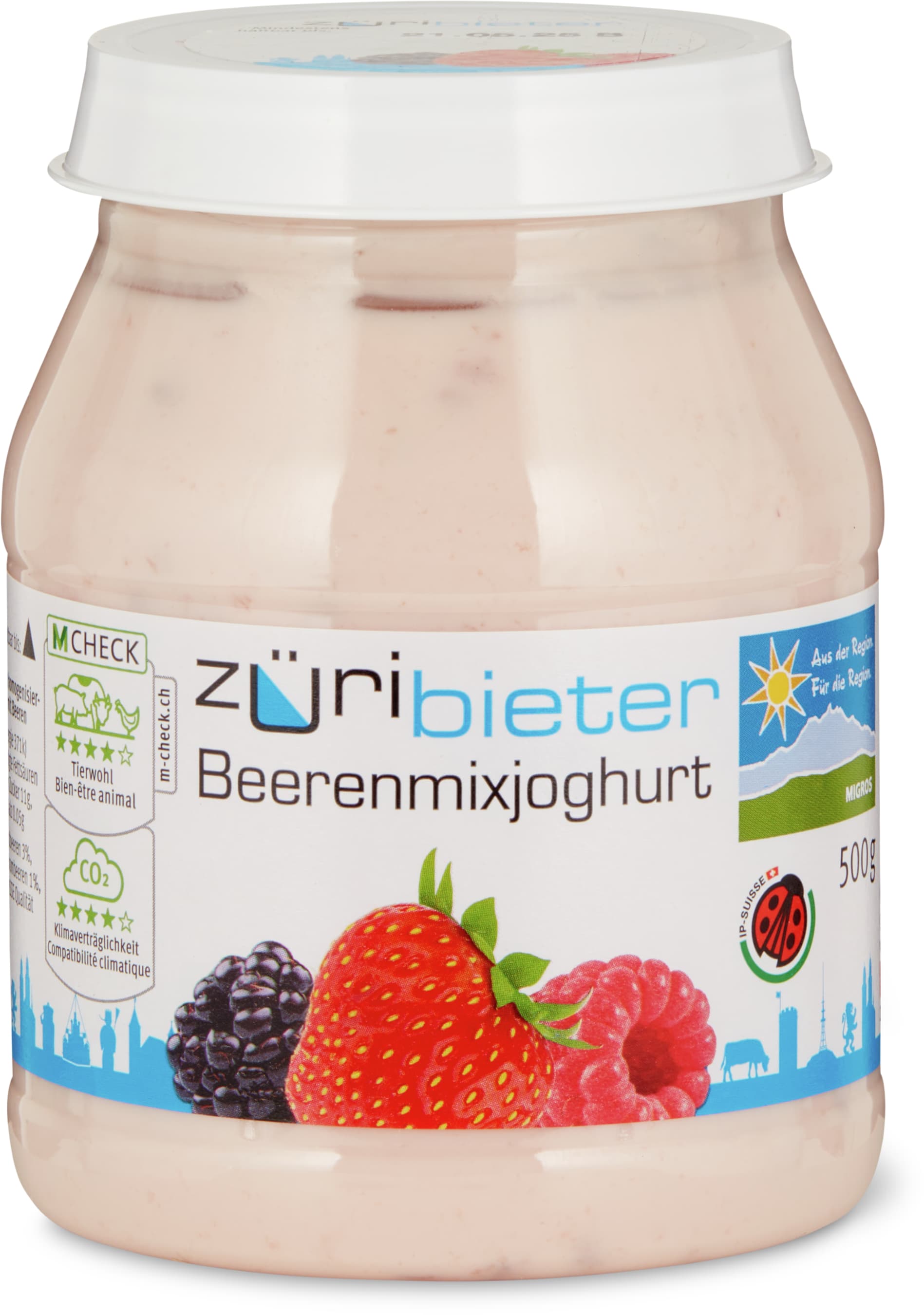 Yogourt au mélange de baies de la région de Zurich